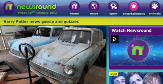Newsround - Harry Potter index